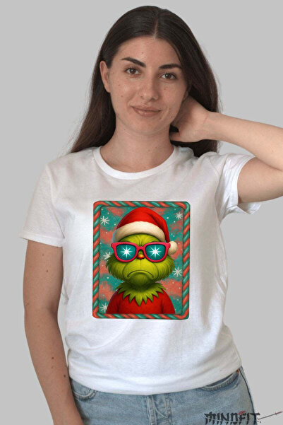 GILDAN Tricou De Craciun Grinch Cu Ochelari Star Dama