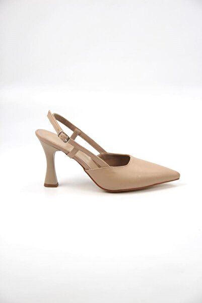 King Crow Clara Nude Skin Medium Heels(6-8 cm) Classic Heels Shoes