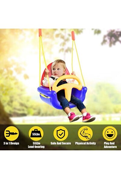 Generic 3-in-1 Detachable Design Hanging Seat for Child Safety