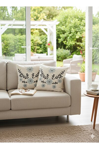 Kibele Panch Cushion Filled with Fiber 2-Pack 43X43Cm