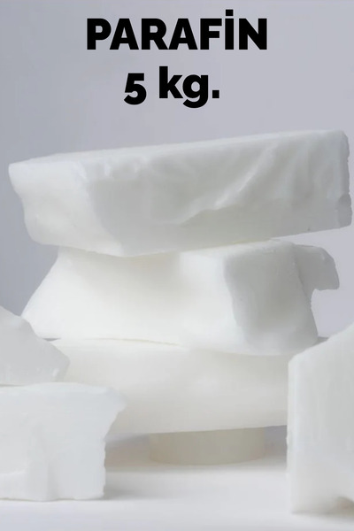 The Aroma Factory Hazır Ham Parafin Mum Yapım Malzemesi Parafin 5 KG. Tüm Kal...