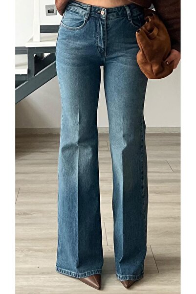 Oslove Blue Flared Jean