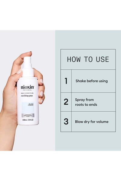 Nioxin Σπρέι ανύψωσης ριζών Density Defend, 150ml