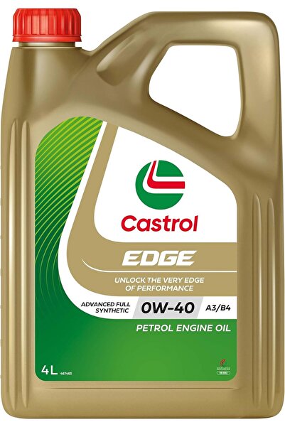 CASTROL زيت محرك سيارة إيدج 0W-40 A3/B4 صناعي بالكامل 4 لتر