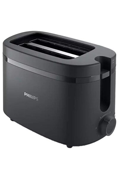Philips Essentials Collection HD2510/90 Toaster, 2 slices, 650W, Black