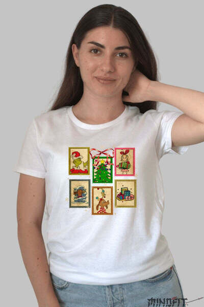GILDAN Tricou De Craciun Cadouri Si Spirite Festive Dama