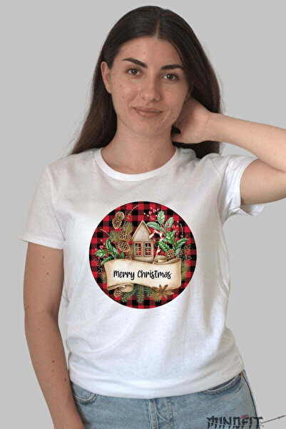 GILDAN Tricou De Craciun Casuta Magica De Sarbatori Dama