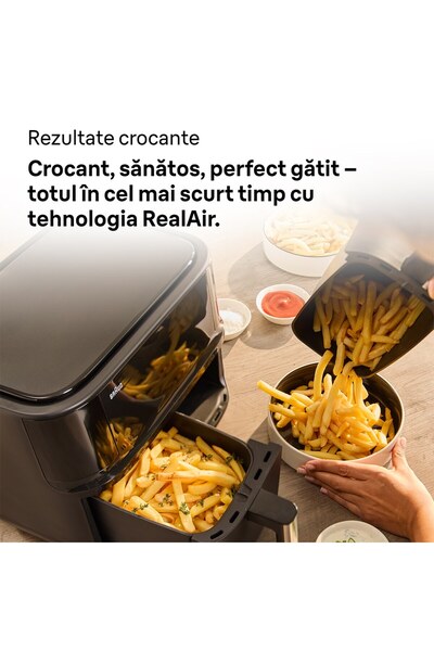 Braun TwinCook 3 TD3030IBK double hot air fryer, 8l, 1.8kg, 2850W