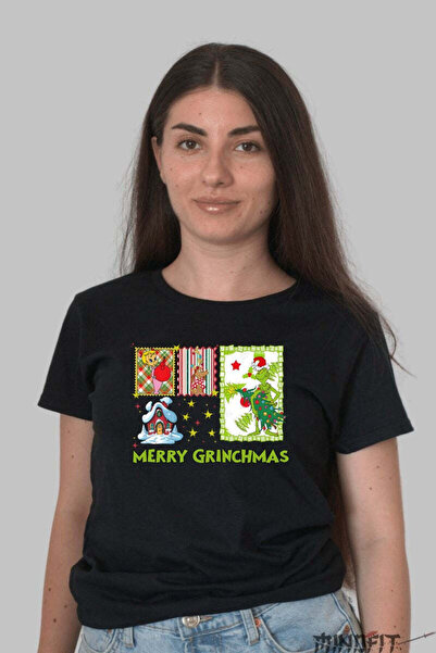 GILDAN Tricou De Craciun Merry Grinchmas Dama