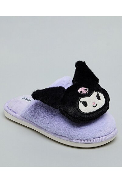 R&B نعال غرفة نوم كورومي للبنات باللون البنفسجي