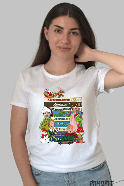 GILDAN Tricou De Craciun Filme Clasice De Sarbatori Dama