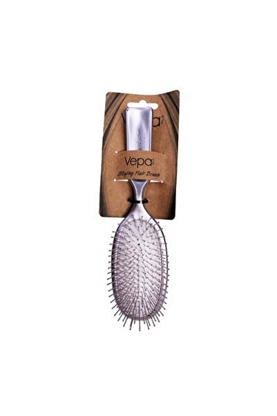 Vepa Silver Hair Brush | Gray | S-513
