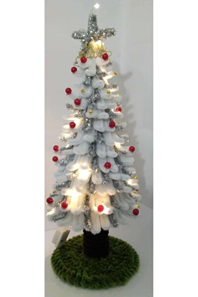 HANDDMADE Christmas tree made of plush wire