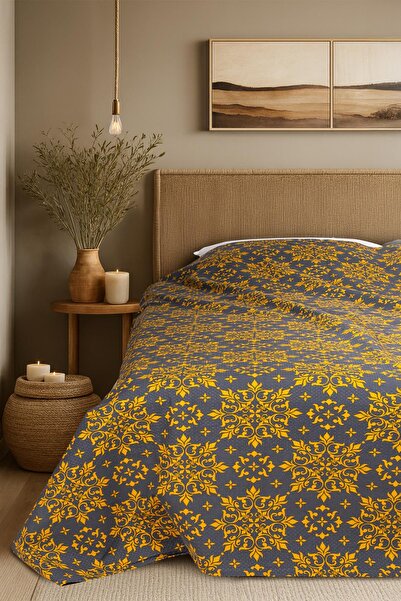Menderes Home Cotton Collection Bedspread Aurum