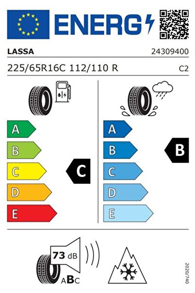 Lassa All Season MultiwaysC Tire 225/65R16C 112/110R