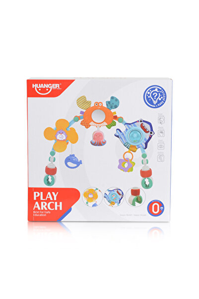 huanger Sea World HE0315 adjustable playpen for stroller or crib, 0-36 months, Multicolor