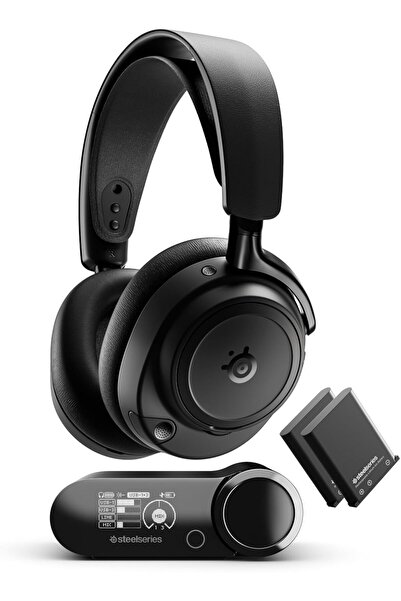 SteelSeries Arctis Nova Elite - Hi-Res Wireless Gaming Headset - Black (UAE Version)