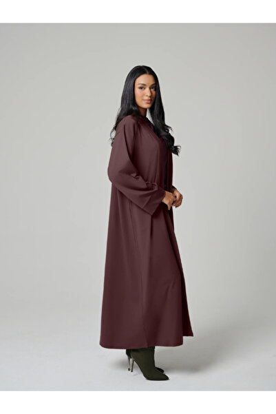 Mulu Classic Women's Abaya - Brown