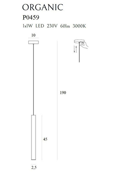 MAXLIGHT Chandelier P0459