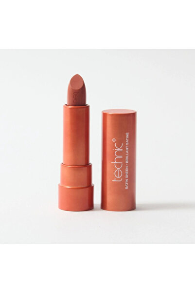 TECHNIC Satin Sheen Lipstick - Divine | Hydrating, Highly Pigmented | Vegan & Cruelty-Free