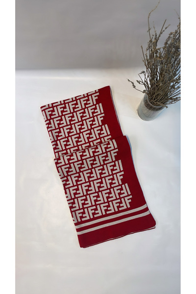 Onur Scarf - New Collection Quality Woven Pattern Double Sided Shoulder Scarf Winter Product Fashion Store