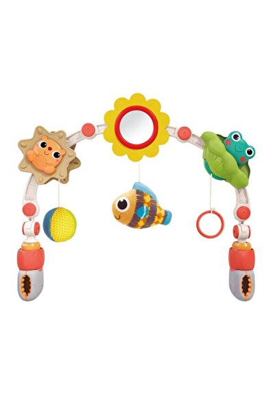 Hola Animals 278 stroller or crib playpen, adjustable and foldable, 0-36 months, Multicolor