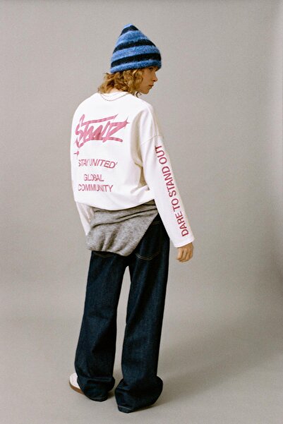 Pull & Bear STWD graphic T-shirt