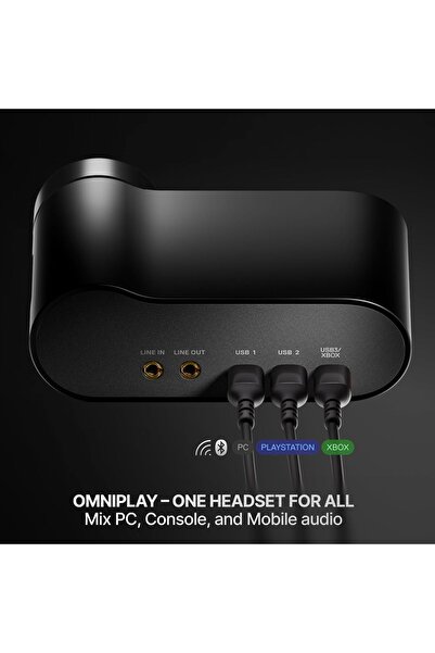 SteelSeries Arctis Nova Elite - Hi-Res Wireless Gaming Headset - Black (UAE Version)