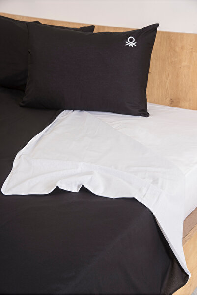 Benetton Home Black Single Ranforce Duvet Cover Set
