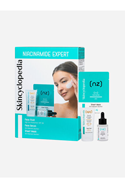 SKINCYCLOPEDIA مجموعة هدايا من 3 قطع من خبير النياسيناميد
