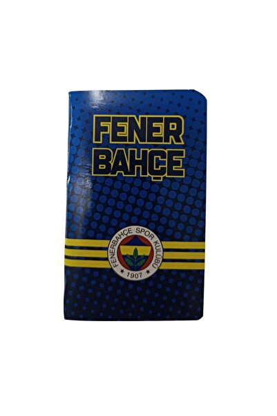 Fenerbahçe Original Licensed Navy Blue Air Pencil Sharpener Wooden Boxed 6-Piece Stationery Set
