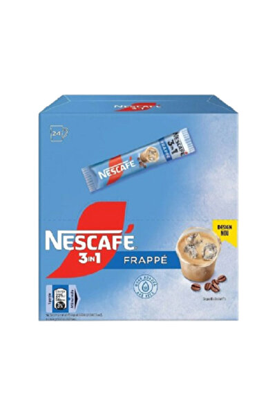 NESCAFÉ 3in1 Frappé Instant Coffee Pack, 24 sachets x 15 g