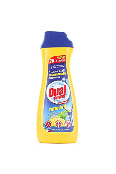 Dual Power Gel de spălat vase cu lămâie 0,66 l 33 spălări