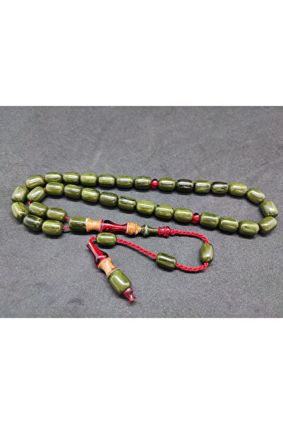 İskeçe Exclusive Emine Reşvani Masterpiece Imame Hitame Old Catalin Pearl Black Tightening Amber Certified 8734