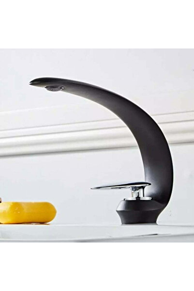 Smack Baterie lavoar SMK013 - Crom negru contemporan