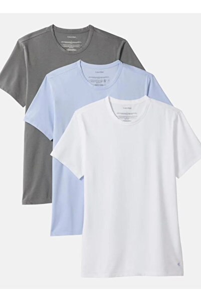 Calvin Klein S/S CREW NECK 3PK Erkek T-Shirt