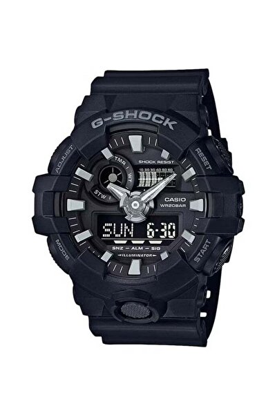 G-SHOCK Men's Resin Analog-Digital Watch GA-700-1B