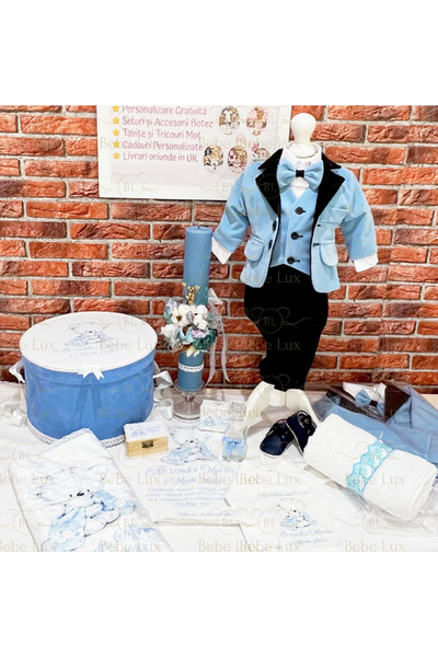 BEBELUX Set Botez Alexandru - 15 Piese -