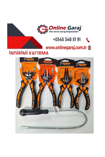 Rico 4 Parça Pense Yankeski Kargaburun Seti Takımı Parça Yakalama Hediye