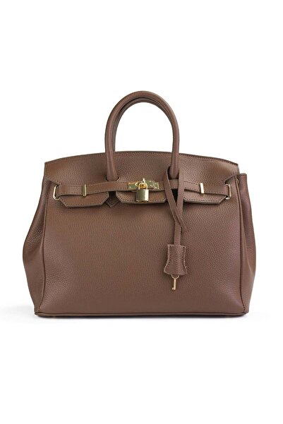 Posete Fagaras Edith Leather Purse - Light Brown, Genuine Leather Bag, Bags, Summer Bags, Genuine Leather