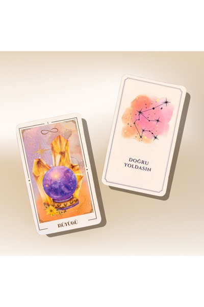 Lunar Sisters مجموعة خاصة: تاروت السحر وورقة التنبؤ للتذكير بالنفس