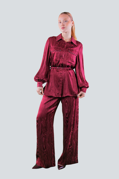 IDYL Detailed Belt Suit