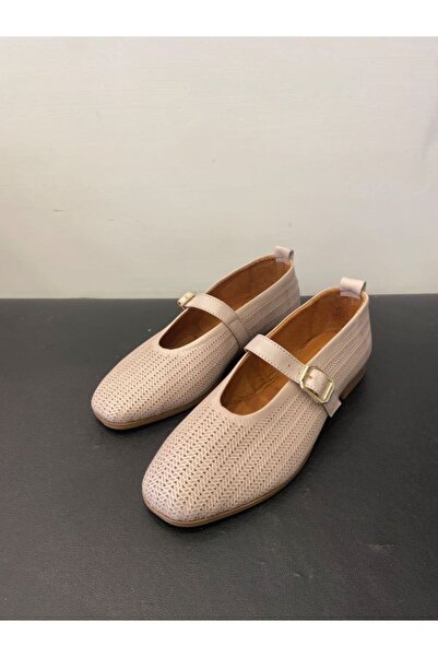 Özay Ženska Prava koža Blunt kroj Baletanke