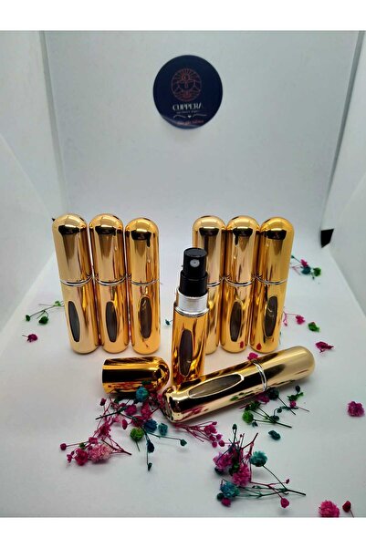 CUPPERA Mini Seyahat Parfüm Dolumlu Atomizer, Taşınabilir Parfüm Sprey Şişesi...