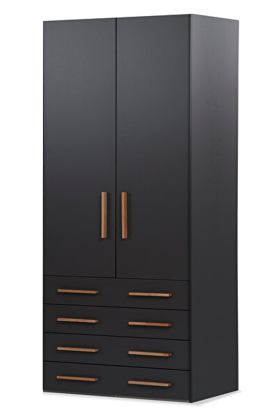 benim odam Loft 2 Kapılı Geniş Çekmeceli Dolap Genç / Çocuk Odası 207