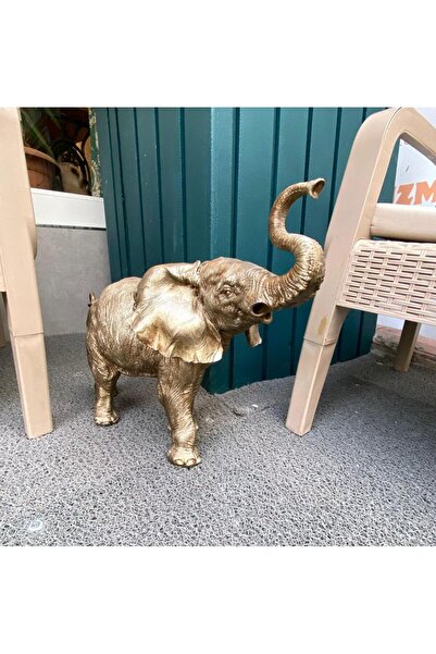 Mirsa Global Dekoratif Fil Biblo Bahçe Dekoru Ev Ofis Heykel