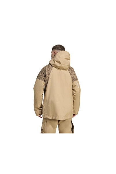 adidas Terrex Xpr Hyb Pk Jkt Men's Outdoor Coat JN3090 Brown