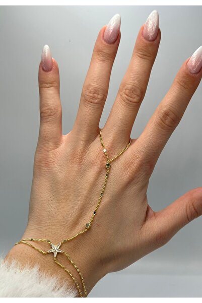 MyladyAccessoriess Baget Taş Yıldız Çelik Şahmeran