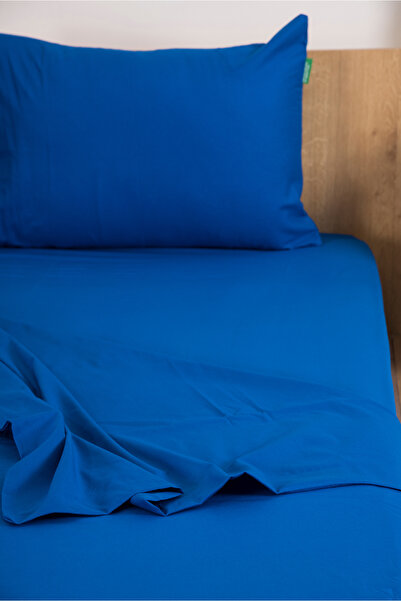 Benetton Home Navy Blue Single Ranforce Duvet Cover Set