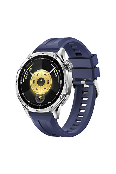 zore Amazfit Gtr 47mm Ecrz Krd-148 22mm Silicone Cord - Navy Blue